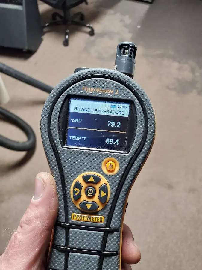 Moisture meter humidity assessment for Fire & Smoke Damage Restoration in Prescott